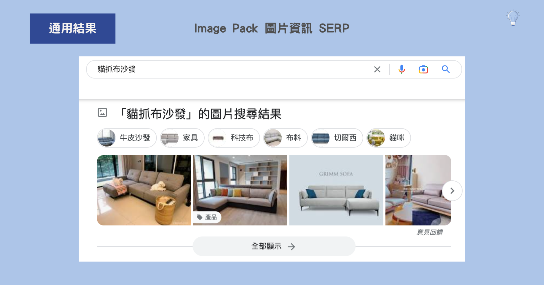 Image Pack 圖片資訊 SERP