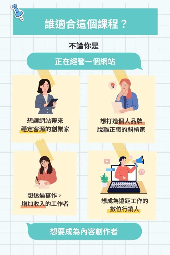 seo 內容課程適合我嗎