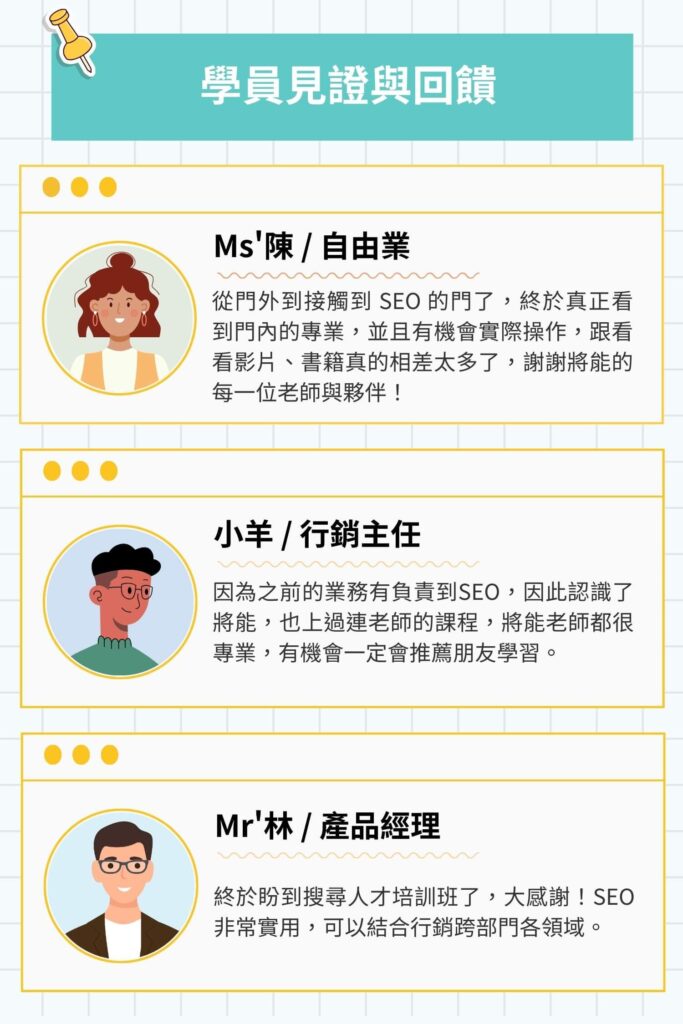 搜尋人才養成班評價